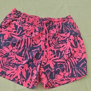 Tropical Print Mens  Shorts